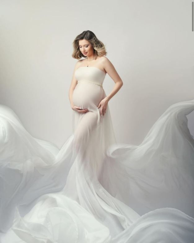 Maria Iordănescu, imagini spectaculoase cu burtica de gravidă! Fiica fostului selecționer a anunțat sexul copilului _17