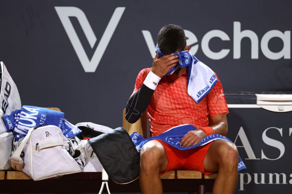 Novak Djokovic a plâns incontrolabil pe teren, la Roma. Ce a spus sârbul, ulterior, despre întâlnirea cu Jose Mourinho_50