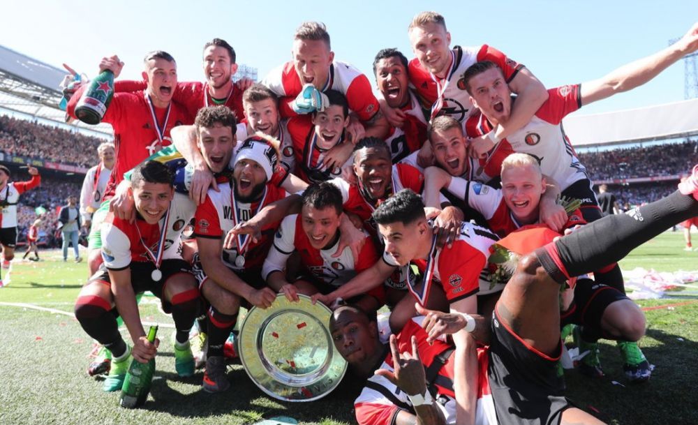 Go Ahead Feyenoord! Feyenoord Rotterdam a devenit campioana Olandei după 3-0 cu Go Ahead Eagles_2