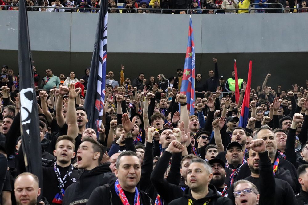 FCSB - CFR Cluj, în fotografii. Încleștare pe gazon, delir în tribune_8