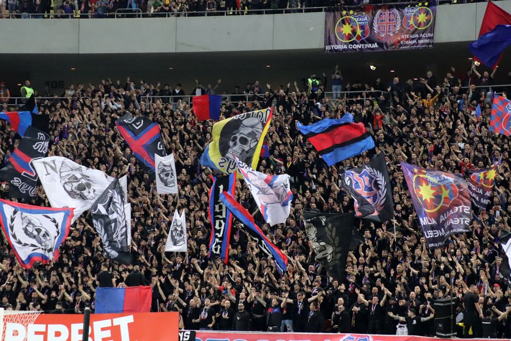 Situație jenantă pentru CFR Cluj. Câți fani ai "ceferiștilor" au făcut deplasarea la București _4