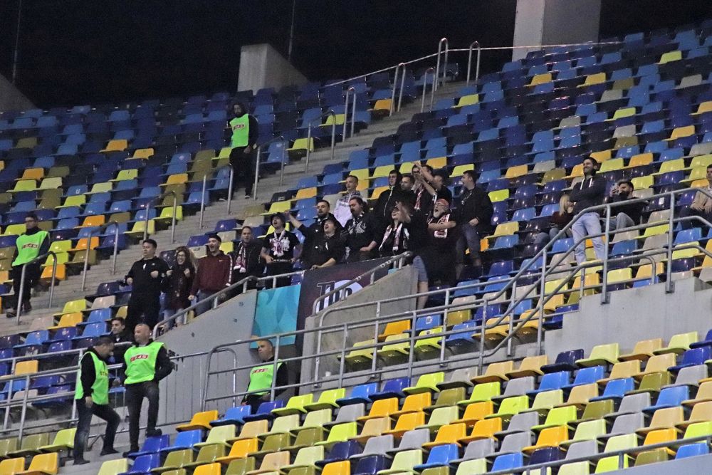 Situație jenantă pentru CFR Cluj. Câți fani ai "ceferiștilor" au făcut deplasarea la București _6