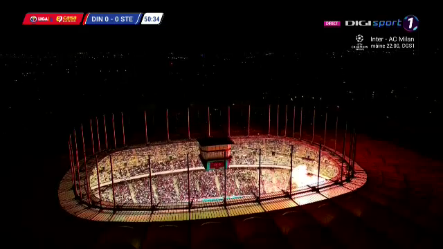 Arena Națională a fost în flăcări! Au zburat sute de torțe la Dinamo - CSA Steaua! Meciul a fost oprit _2