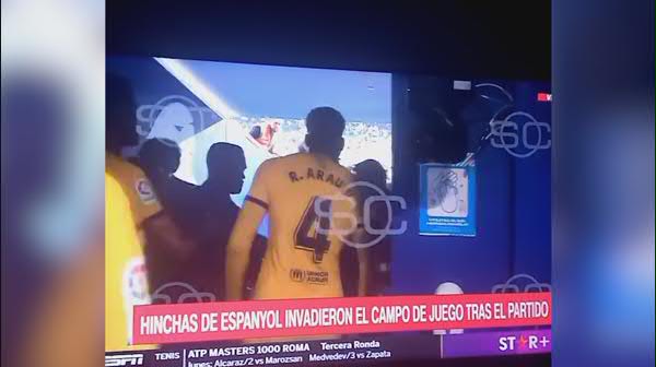 Busquets și Araujo s-au bătut cu fanii lui Espanyol și la vestiar