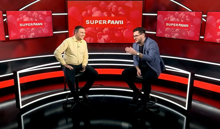 SuperFanii a fost pe Sport.ro, Facebook Sport.ro și VOYO . Mihai Mironică și Radu Buzăianu l-au avut invitat pe Florin Gardoș_3