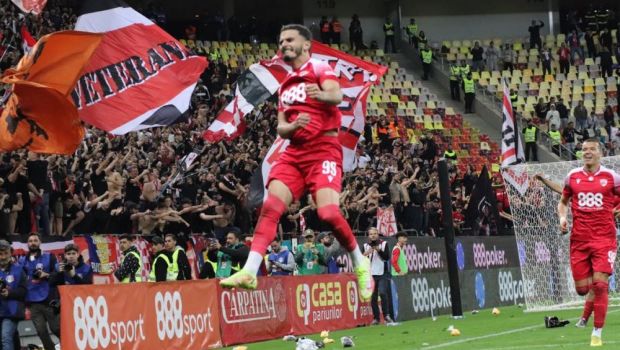
	Lamine Ghezali i-a anunțat pe steliști la 3-0: &rdquo;Game Over&rdquo;! Imaginile cu gestul sfidător al francezului de la Dinamo, MVP în derby
