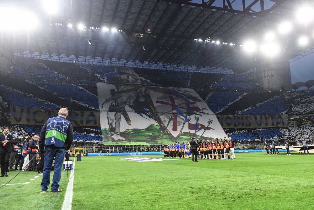 Fanii lui Inter au făcut un spectacol de gală la înfruntarea cu AC Milan. Imagini memorabile din tribune_7