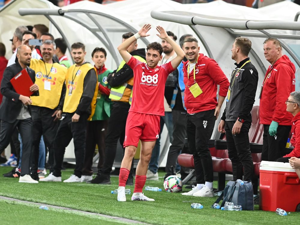 Ahmed Bani l-a întrerupt pe Ovidiu Burcă și a rostit, euforic, ce vor să audă fanii lui Dinamo_2