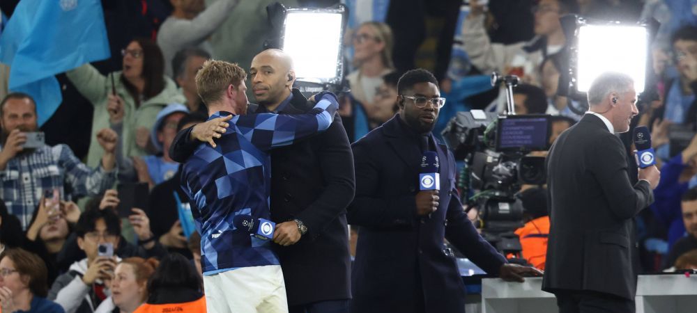 Thierry Henry Champions League Kevin De Bruyne Manchester City