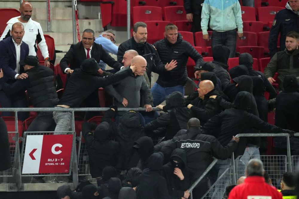 Incidente violente la Alkmaar! Fanii gazdelor au sărit să-i bată pe apropiații celor de la West Ham: "Ne-am temut pentru familie" _4