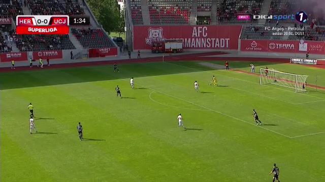 Hermannstadt - 'U' Cluj 1-2 | Dan Nistor a marcat pe final și a adus victoria pentru oaspeți_2