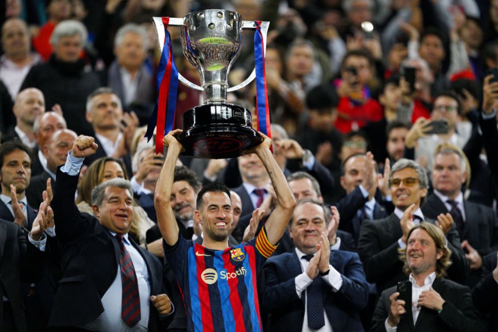 FC Barcelona a primit trofeul de campioană pe Camp Nou. Cele mai frumoase imagini de la sărbătoarea catalanilor_5