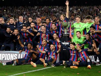 
	FC Barcelona a primit trofeul de campioană pe Camp Nou. Cele mai frumoase imagini de la sărbătoarea catalanilor
