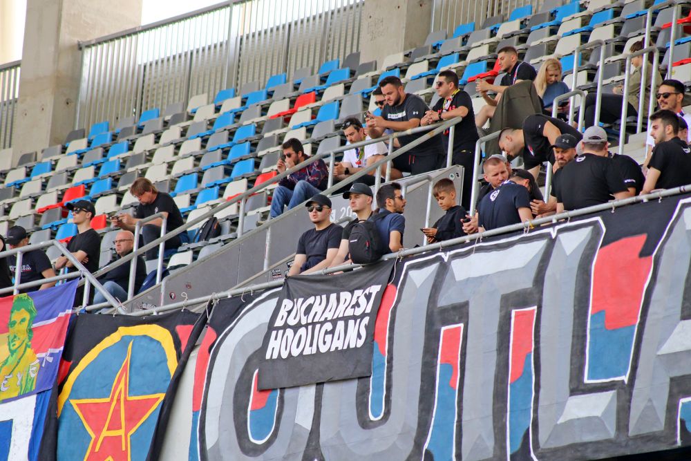 Fanii lui CSA Steaua au întors armele împotriva lui Florin Talpan! Mesajele Peluzei Sud + tribunele goale de pe Ghencea _29