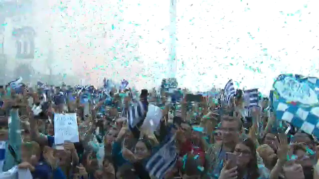 Așa arată bucuria! Mii de fani au sărbătorit titlul Farului: „Ne-am făcut damblaua, am bătut pe Steaua!” _21