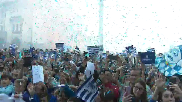 Așa arată bucuria! Mii de fani au sărbătorit titlul Farului: „Ne-am făcut damblaua, am bătut pe Steaua!” _23
