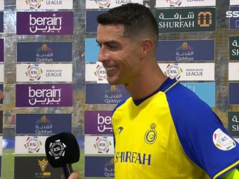 
	Cristiano Ronaldo s-a dus la interviuri după golul de 3 puncte: &quot;Arabia Saudită va intra în top 5 campionate!&quot;

