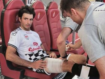 
	Emoții pentru Ferarri! Carlos Sainz s-a accidentat la un meci caritabil de fotbal chiar înaintea Grad Prix-ului de la Monaco&nbsp;
