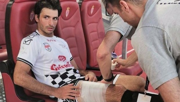 
	Emoții pentru Ferarri! Carlos Sainz s-a accidentat la un meci caritabil de fotbal chiar înaintea Grad Prix-ului de la Monaco&nbsp;
