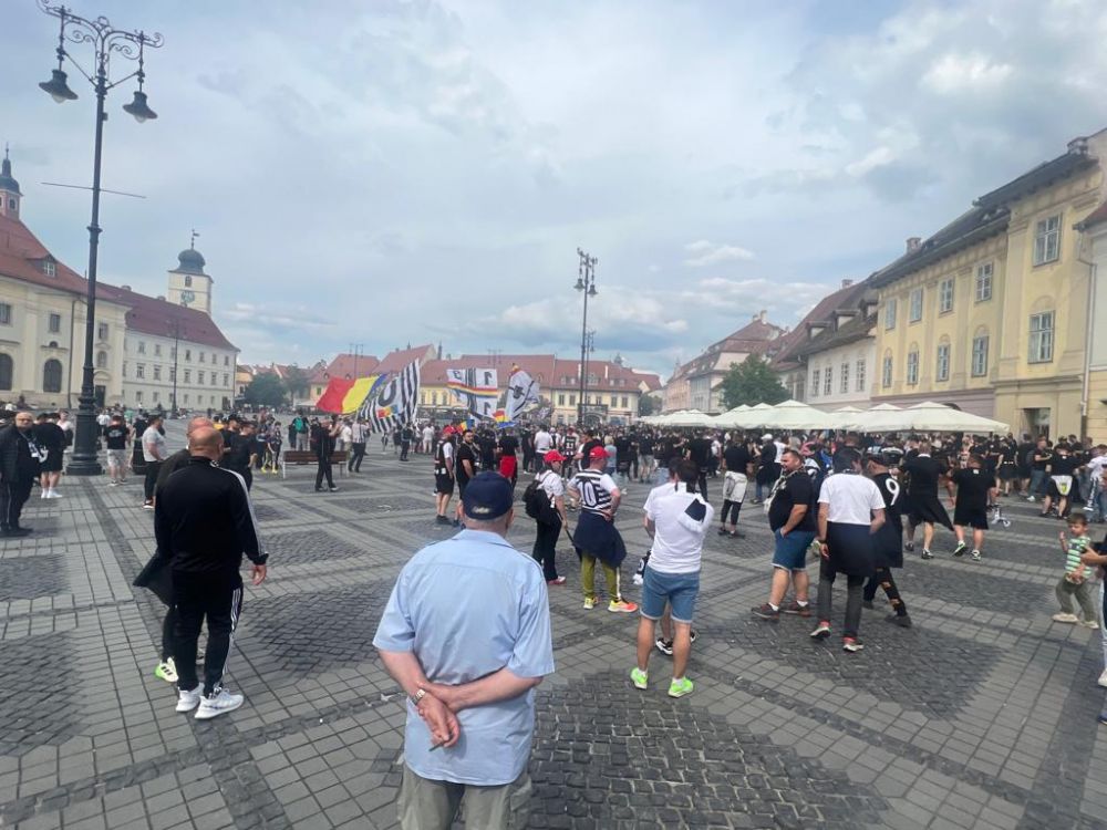 Sibiul în alb-negru! Câți fani ai lui U Cluj sunt anunțați la finala Cupei României cu Sepsi_14