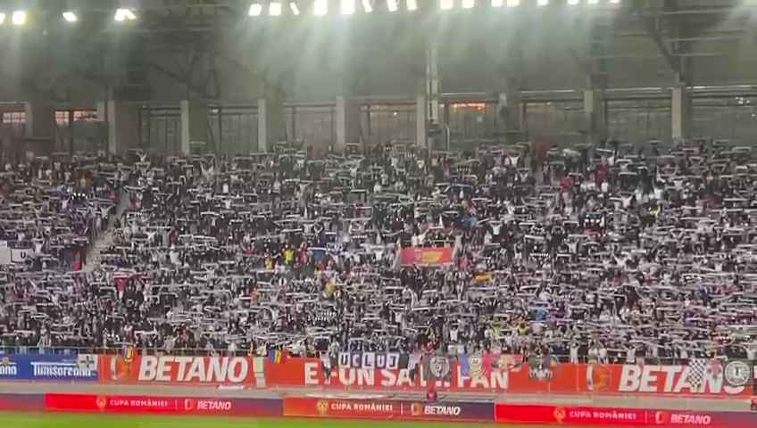 Atmosferă nebună la Sepsi - 'U' Cluj! Stadionul s-a împărțit în trei culori: roșu, alb și negru_7