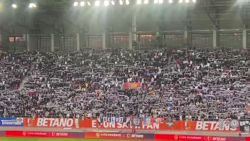 Atmosferă nebună la Sepsi - 'U' Cluj! Stadionul s-a împărțit în trei culori: roșu, alb și negru_8