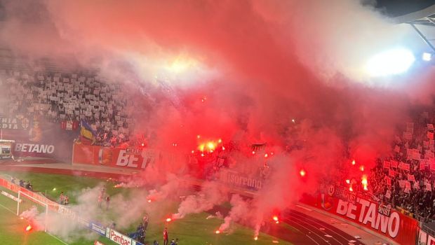 
	&bdquo;Șepcile roșii&rdquo; au luat cu asalt stadionul! Nebunie pe arena din Sibiu, la Sepsi OSK - &#39;U&#39; Cluj
