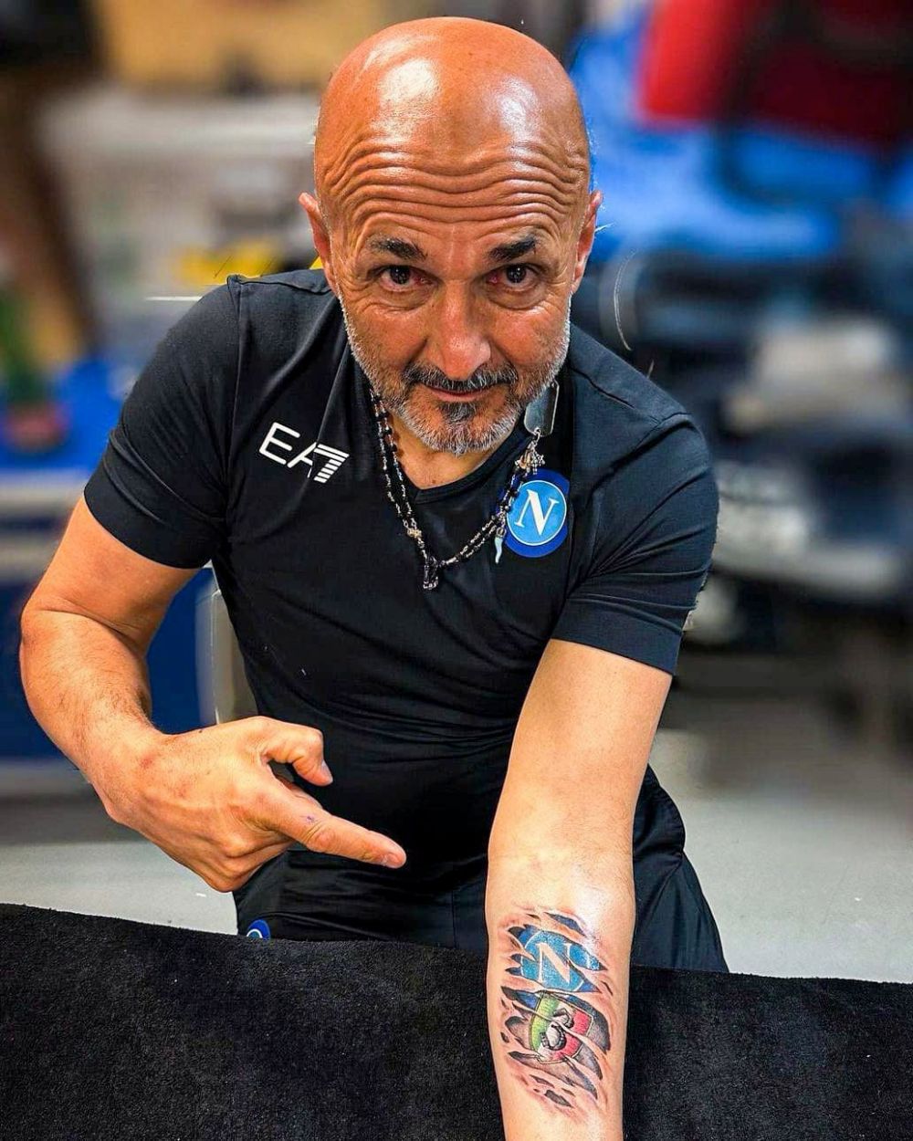 Luciano Spalletti a celebrat cu un tatuaj titlul istoric cucerit cu Napoli! Modelul ales de antrenorul italian _3