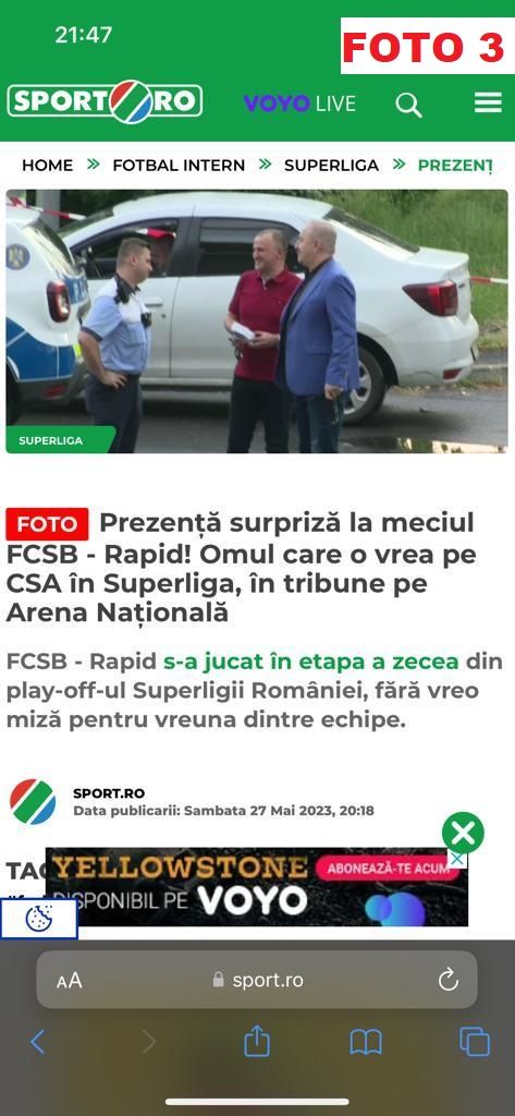 Vasile Dîncu explică prezența neașteptată pe Arena Națională, la FCSB - Rapid (1-5): „Seara a fost apoteotică!”_2