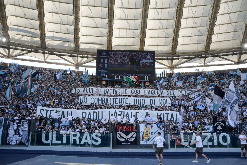 Emoție pură pe Olimpico: Ștefan Radu s-a retras după meciul 427 pentru Lazio! Aplauze, lacrimi și o ultimă banderolă_40