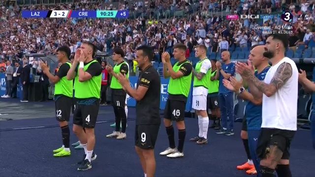 Emoție pură pe Olimpico: Ștefan Radu s-a retras după meciul 427 pentru Lazio! Aplauze, lacrimi și o ultimă banderolă_7