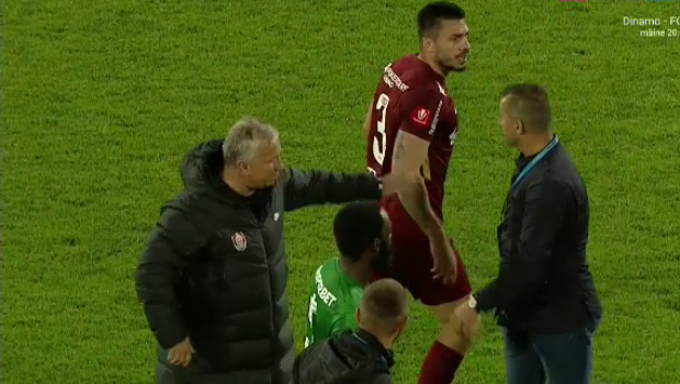 
	Burcă, eliminat pe nedrept!? Ce s-ar fi întâmplat, de fapt, la finalul meciului CFR Cluj - Farul, 1-2
