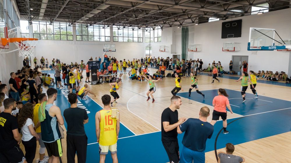 Spectatori din Liga Campionilor la Sport Arena Streetball: Alexia Căruțașu a dat startul finalei în turneul de baschet 3x3_3