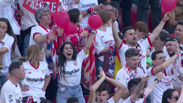 Show total la Sevilla - AS Roma! Atmosferă nebună în tribune la finala Europa League_21