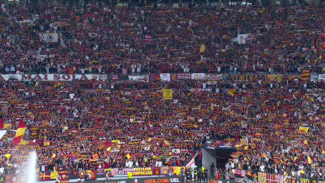 Show total la Sevilla - AS Roma! Atmosferă nebună în tribune la finala Europa League_39