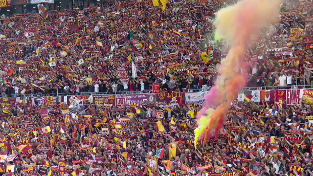 Show total la Sevilla - AS Roma! Atmosferă nebună în tribune la finala Europa League_47