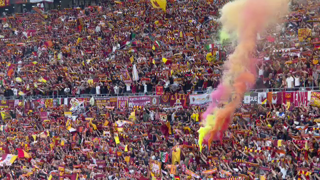 Show total la Sevilla - AS Roma! Atmosferă nebună în tribune la finala Europa League_48
