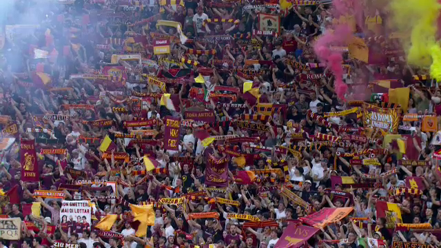 Show total la Sevilla - AS Roma! Atmosferă nebună în tribune la finala Europa League_51