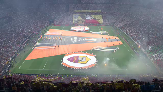 Show total la Sevilla - AS Roma! Atmosferă nebună în tribune la finala Europa League_73