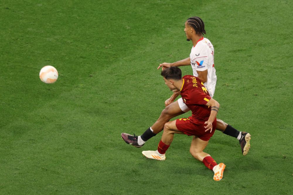 'La Joya' Dybala, 'bijuterie' de gol în finala Europa League! Cum a deschis scorul campionul mondial _2