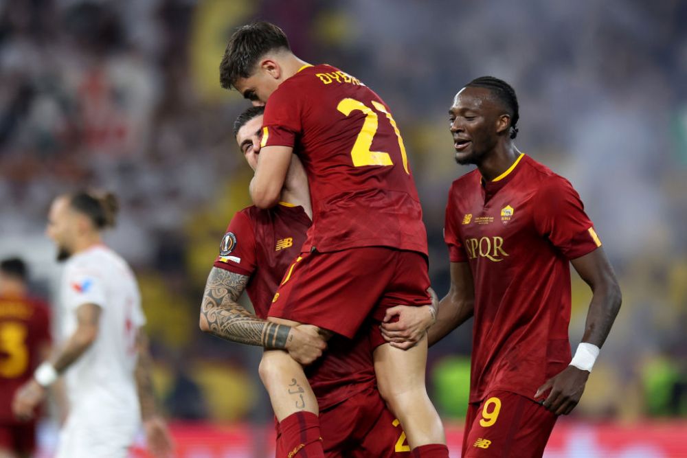 'La Joya' Dybala, 'bijuterie' de gol în finala Europa League! Cum a deschis scorul campionul mondial _5