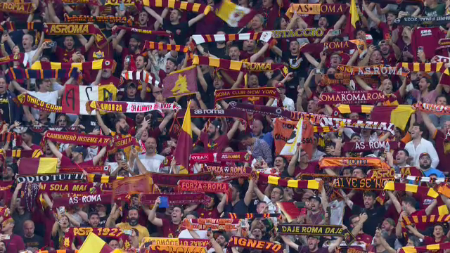 Fanii Romei sunt bestiali! Ce au putut face pe Stadio Olimpico, în timpul finalei Europa League_1