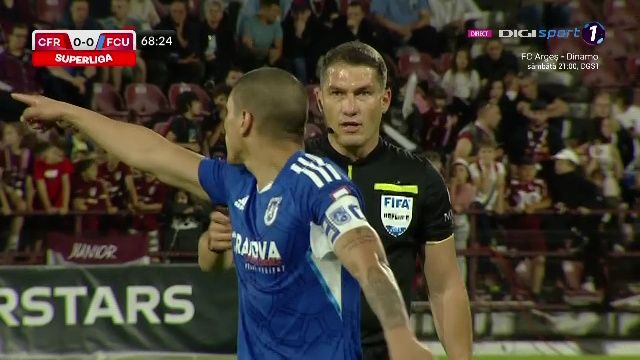 Controversă în CFR Cluj - FC U Craiova! Juan Bauza, eliminat în meciul crucial pentru Europa_13