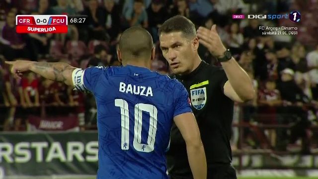 Controversă în CFR Cluj - FC U Craiova! Juan Bauza, eliminat în meciul crucial pentru Europa_15