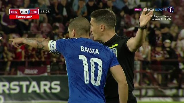 Controversă în CFR Cluj - FC U Craiova! Juan Bauza, eliminat în meciul crucial pentru Europa_16