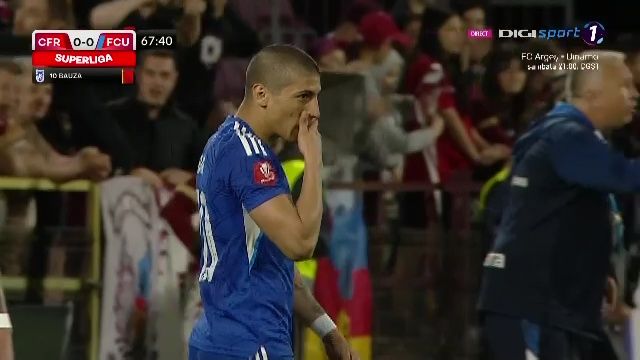 Controversă în CFR Cluj - FC U Craiova! Juan Bauza, eliminat în meciul crucial pentru Europa_9