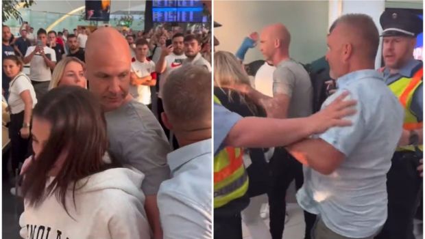 
	Anthony Taylor și familia, atacați în aeroport de fanii Romei și stropiți cu apă, după finala Europa League! Fata arbitrului, terifiată de moment! Imagini șocante&nbsp;&nbsp;
