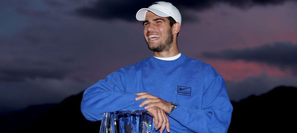 Carlos Alcaraz Roland Garros 2023 Tiger Woods
