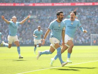 
	Manchester City a început meciul de la 1-0! Gundogan a marcat spectaculos în secunda 13 a finalei FA Cup, în direct pe PRO ARENA și VOYO&nbsp;
