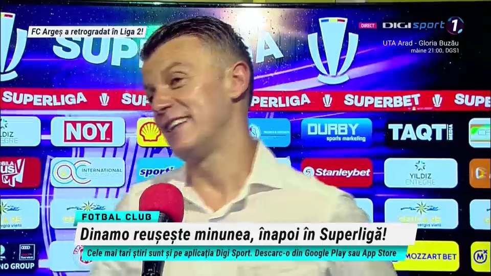 Steaua, înjurată în direct la TV după promovarea lui Dinamo: Ovidiu Burcă a întrerupt interviul_12